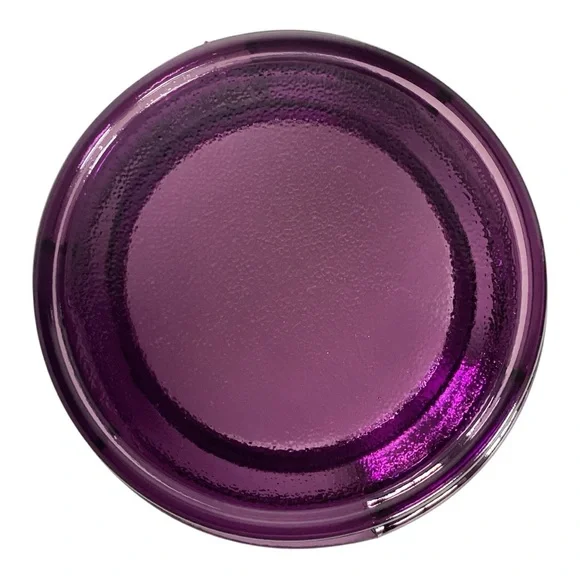 Fenton Violet Glass REPLACEMENT BASE Stand For 2001 Willow Green Opalescent Vase - Picture 12 of 16